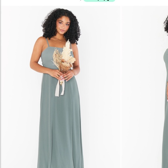 Lauren Tie Maxi Dress - Picture 2 of 3